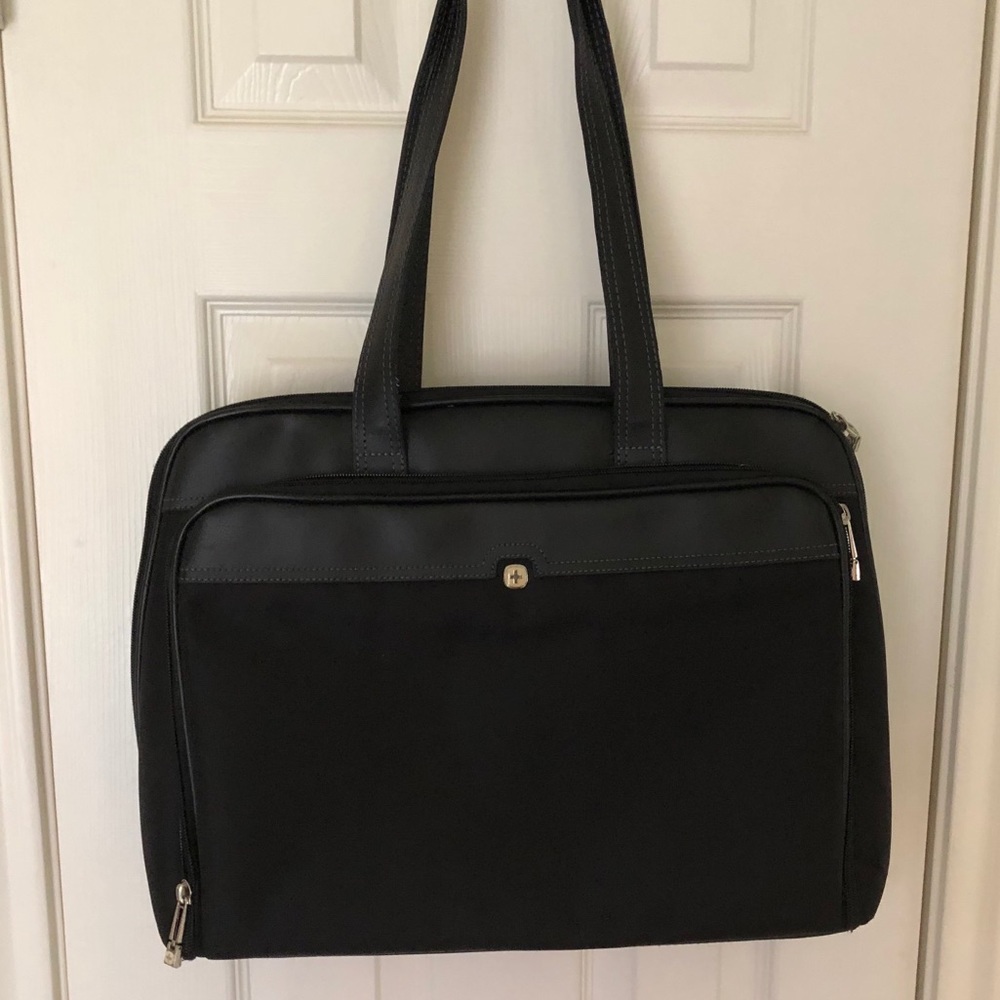 Chic Black Laptop Bag